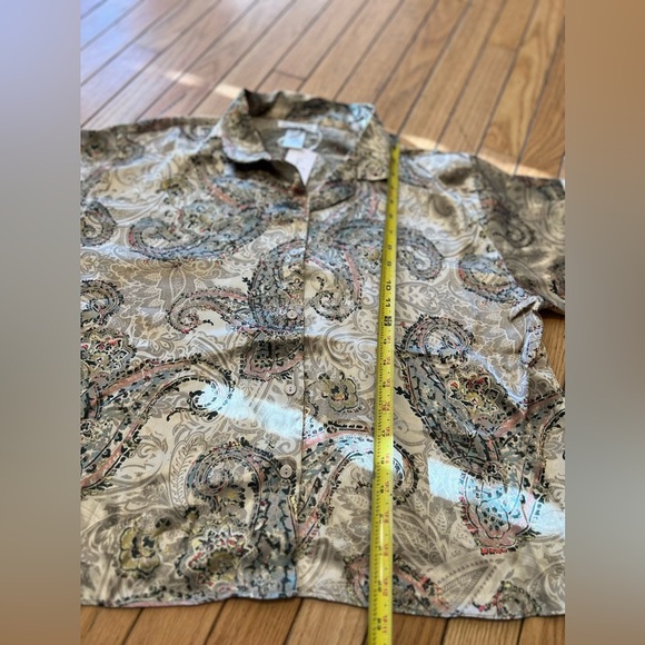 Lot Of 2 Set Of Pajamas Women’s X-Large, XXlarge Pink Floral Gray Paisley - Picture 10 of 11